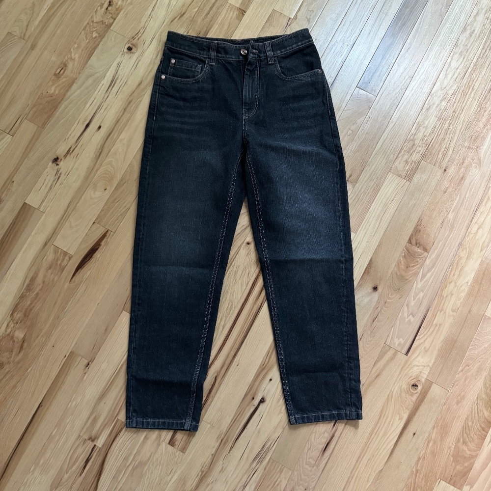 NWT Brunello Cucinelli Baggy Tapered Leg Jean